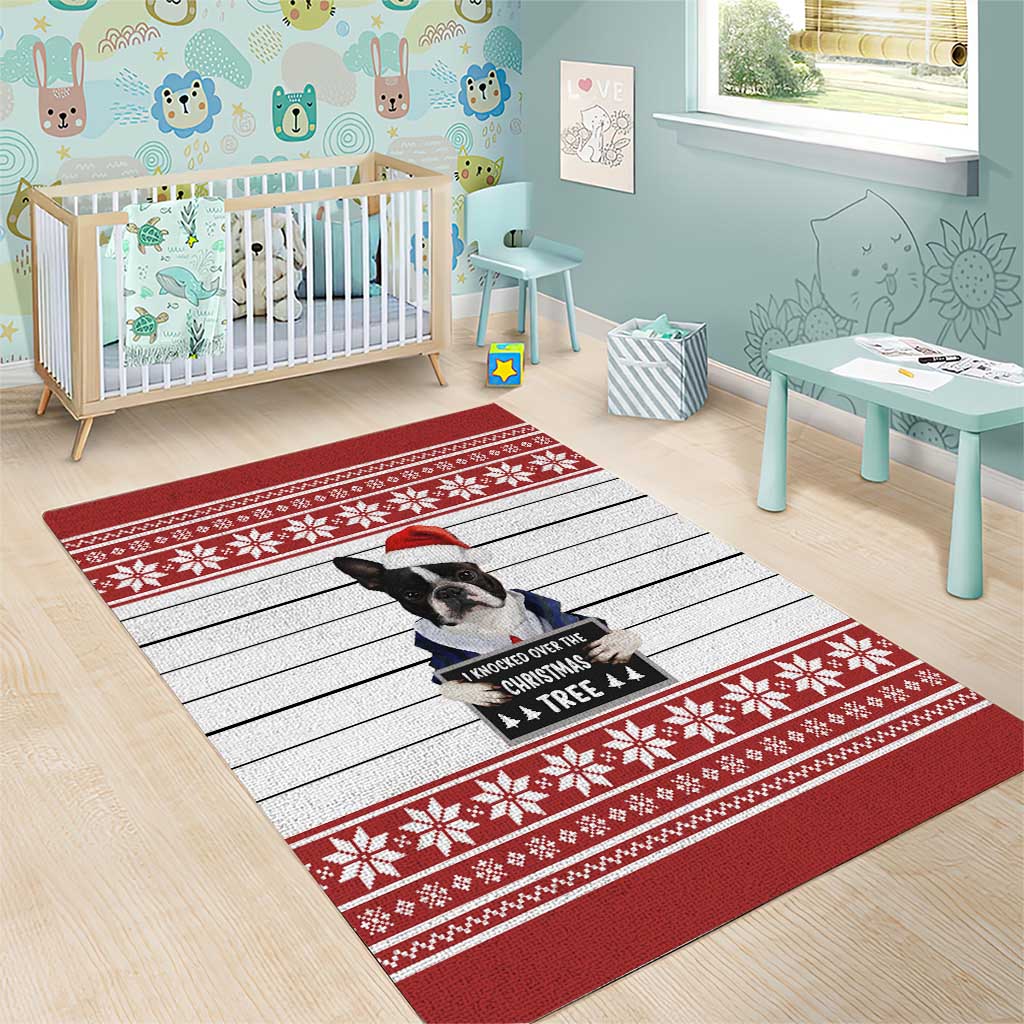 I Knocked Over Yhe Christmas Tree Christmas Christmas Area Rug Xmas Holiday Patterns - Wonder Print Shop