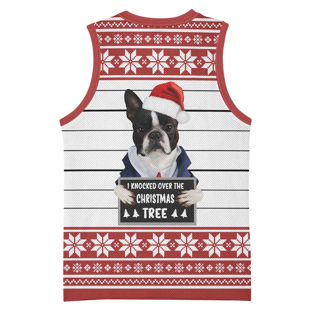 I Knocked Over Yhe Christmas Tree Christmas Christmas Basketball Jersey Xmas Holiday Patterns - Wonder Print Shop