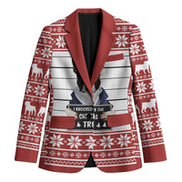 I Knocked Over Yhe Christmas Tree Christmas Christmas Blazer Xmas Holiday Patterns - Wonder Print Shop