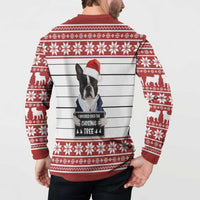 I Knocked Over Yhe Christmas Tree Christmas Christmas Button Sweatshirt Xmas Holiday Patterns - Wonder Print Shop