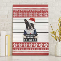 I Knocked Over Yhe Christmas Tree Christmas Christmas Canvas Wall Art Xmas Holiday Patterns - Wonder Print Shop