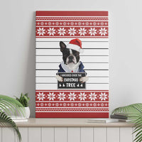 I Knocked Over Yhe Christmas Tree Christmas Christmas Canvas Wall Art Xmas Holiday Patterns - Wonder Print Shop