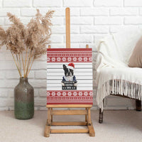 I Knocked Over Yhe Christmas Tree Christmas Christmas Canvas Wall Art Xmas Holiday Patterns - Wonder Print Shop