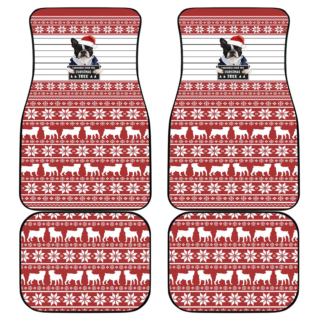 I Knocked Over Yhe Christmas Tree Christmas Christmas Car Mats Xmas Holiday Patterns - Wonder Print Shop