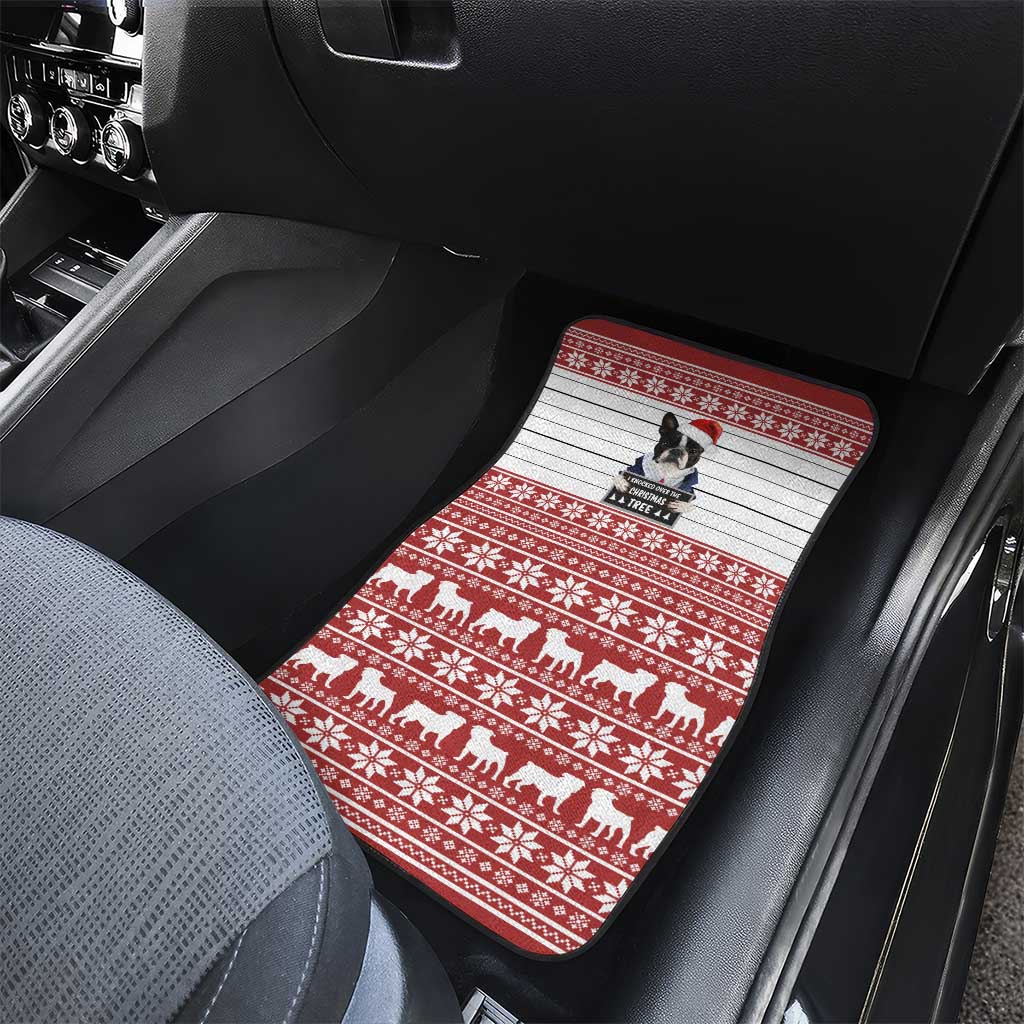 I Knocked Over Yhe Christmas Tree Christmas Christmas Car Mats Xmas Holiday Patterns - Wonder Print Shop