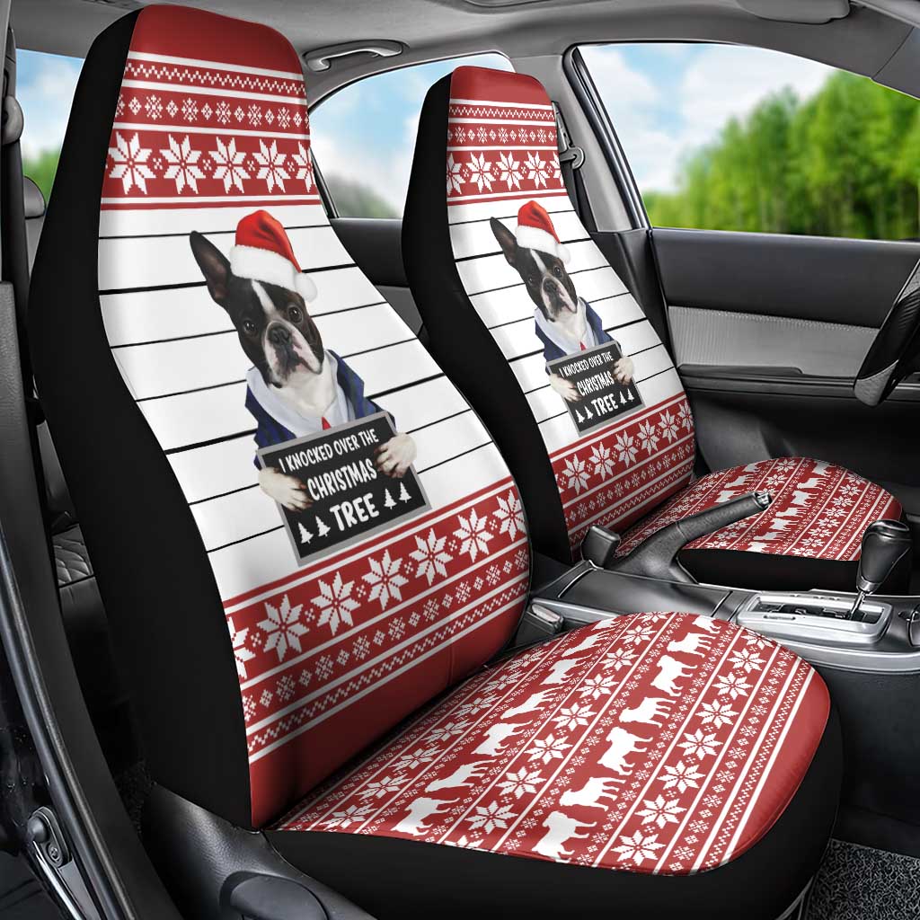 I Knocked Over Yhe Christmas Tree Christmas Christmas Car Seat Cover Xmas Holiday Patterns - Wonder Print Shop