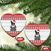 I Knocked Over Yhe Christmas Tree Christmas Ceramic Ornament Xmas Holiday Patterns - Wonder Print Shop