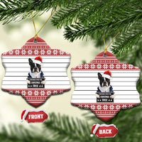 I Knocked Over Yhe Christmas Tree Christmas Ceramic Ornament Xmas Holiday Patterns - Wonder Print Shop