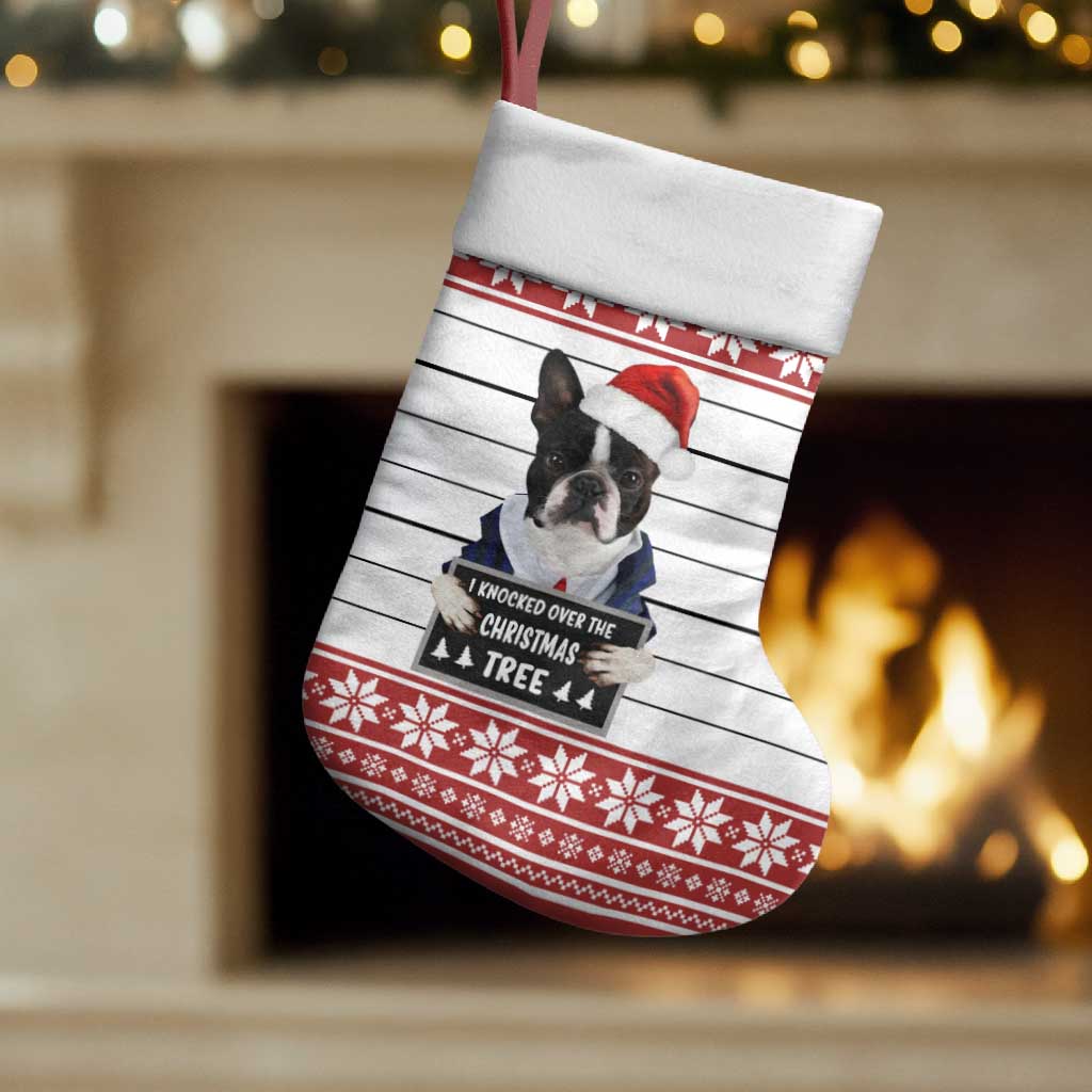 I Knocked Over Yhe Christmas Tree Christmas Christmas Stocking Xmas Holiday Patterns - Wonder Print Shop