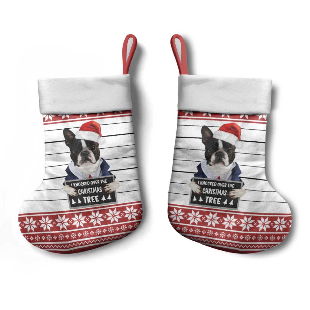 I Knocked Over Yhe Christmas Tree Christmas Christmas Stocking Xmas Holiday Patterns - Wonder Print Shop