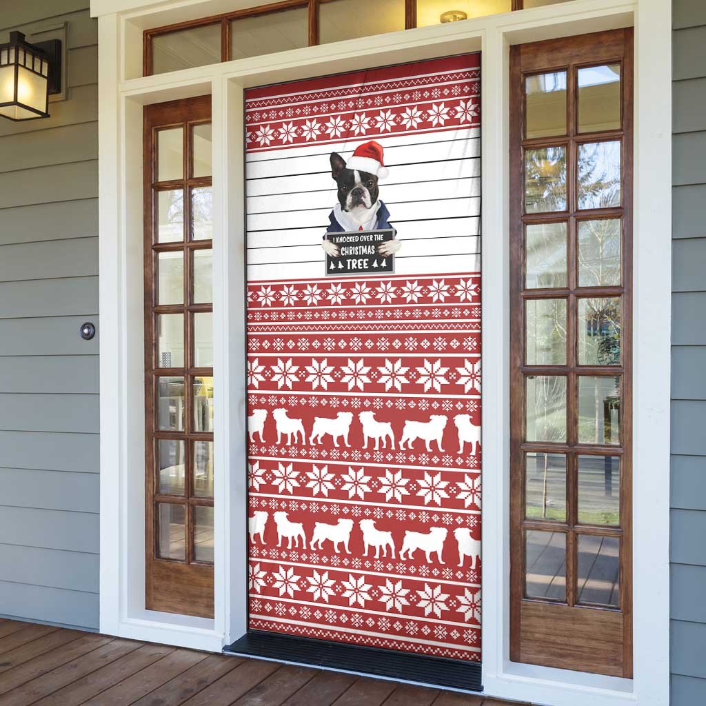 I Knocked Over Yhe Christmas Tree Christmas Christmas Door Cover Xmas Holiday Patterns - Wonder Print Shop