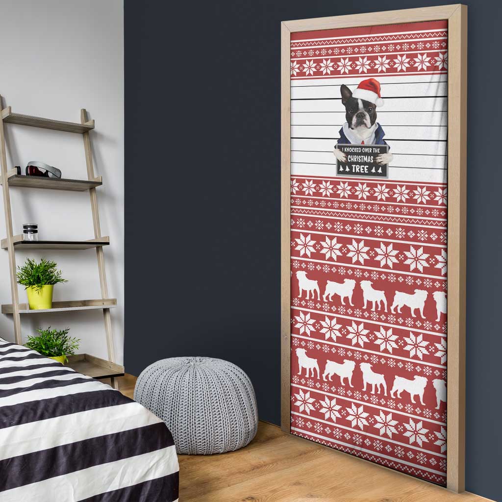 I Knocked Over Yhe Christmas Tree Christmas Christmas Door Cover Xmas Holiday Patterns - Wonder Print Shop