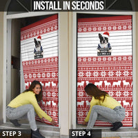 I Knocked Over Yhe Christmas Tree Christmas Christmas Door Cover Xmas Holiday Patterns - Wonder Print Shop