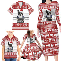 I Knocked Over Yhe Christmas Tree Christmas Christmas Family Matching Long Sleeve Bodycon Dress and Hawaiian Shirt Xmas Holiday Patterns - Wonder Print Shop