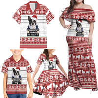 I Knocked Over Yhe Christmas Tree Christmas Christmas Family Matching Off Shoulder Maxi Dress and Hawaiian Shirt Xmas Holiday Patterns - Wonder Print Shop