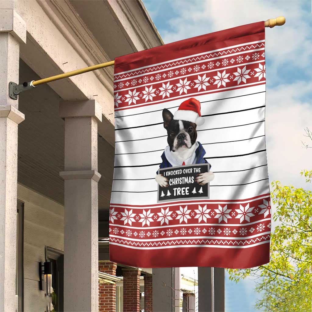 I Knocked Over Yhe Christmas Tree Christmas Christmas Garden Flag Xmas Holiday Patterns - Wonder Print Shop