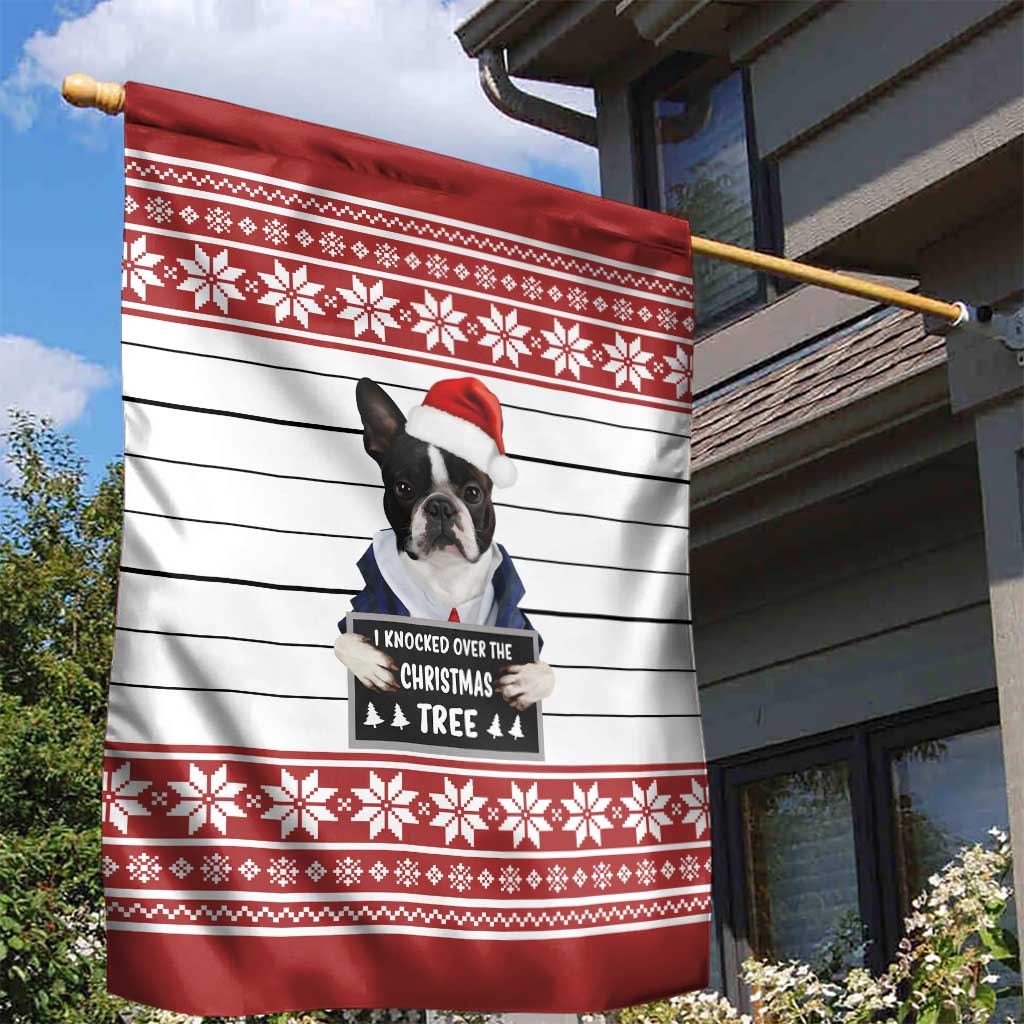 I Knocked Over Yhe Christmas Tree Christmas Christmas Garden Flag Xmas Holiday Patterns - Wonder Print Shop