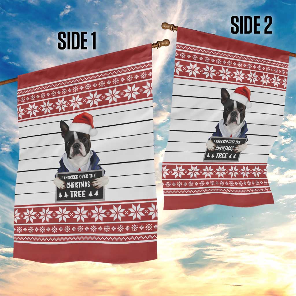 I Knocked Over Yhe Christmas Tree Christmas Christmas Garden Flag Xmas Holiday Patterns - Wonder Print Shop