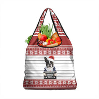 I Knocked Over Yhe Christmas Tree Christmas Christmas Grocery Bag Xmas Holiday Patterns - Wonder Print Shop