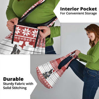 I Knocked Over Yhe Christmas Tree Christmas Christmas Grocery Bag Xmas Holiday Patterns - Wonder Print Shop