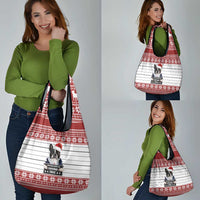 I Knocked Over Yhe Christmas Tree Christmas Christmas Grocery Bag Xmas Holiday Patterns - Wonder Print Shop