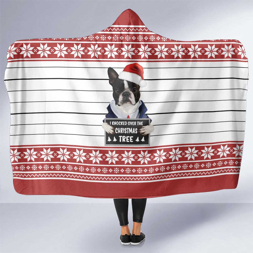 I Knocked Over Yhe Christmas Tree Christmas Christmas Hooded Blanket Xmas Holiday Patterns - Wonder Print Shop