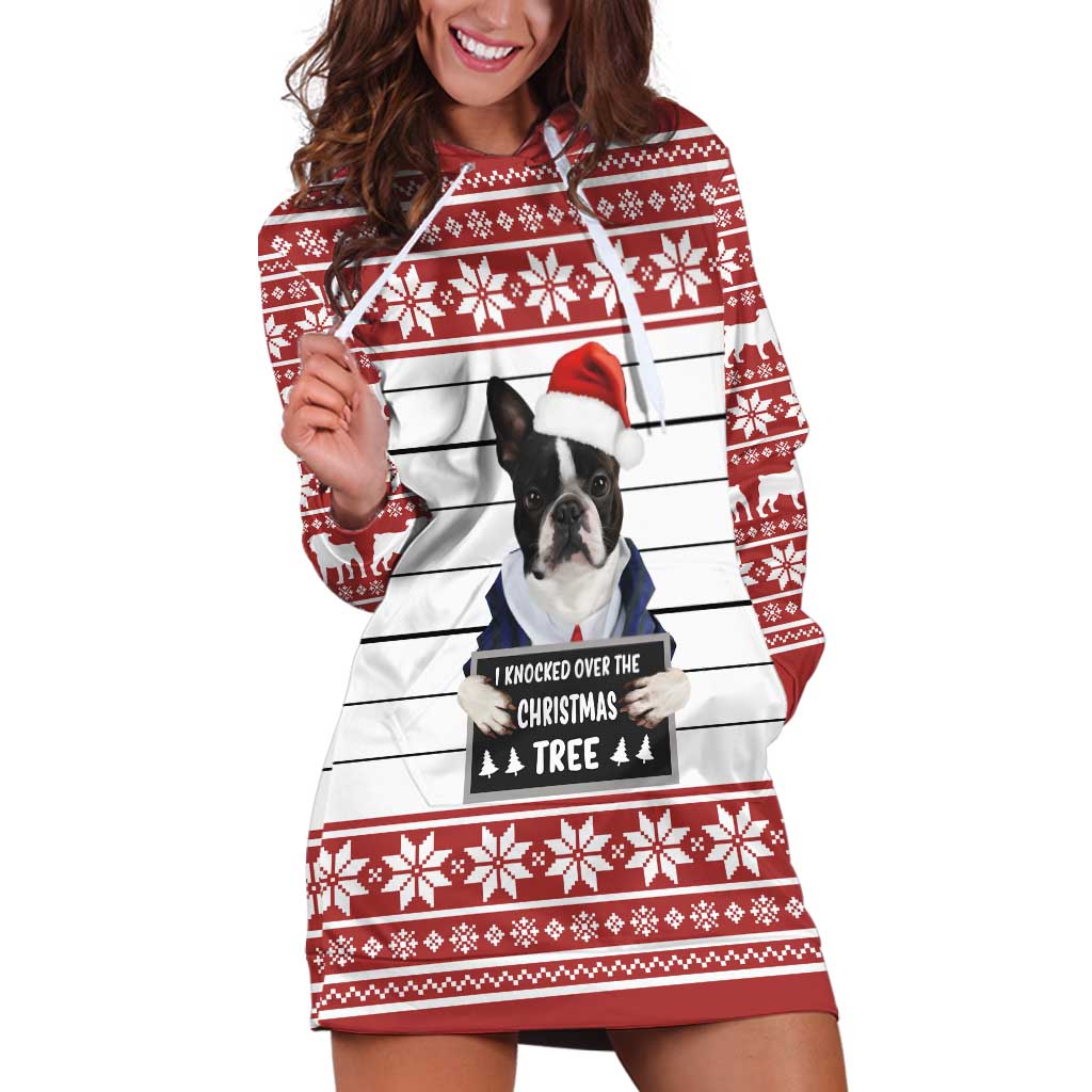 I Knocked Over Yhe Christmas Tree Christmas Christmas Hoodie Dress Xmas Holiday Patterns - Wonder Print Shop
