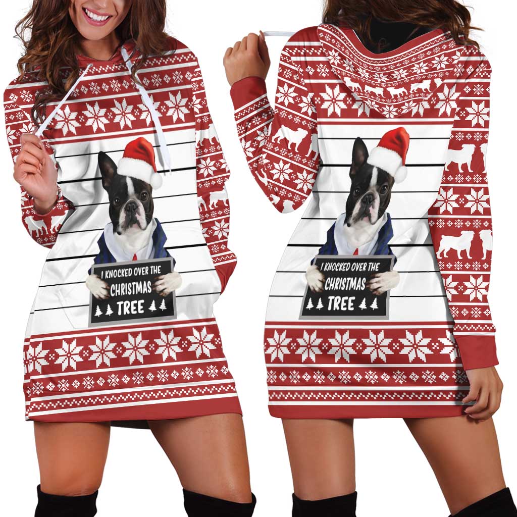 I Knocked Over Yhe Christmas Tree Christmas Christmas Hoodie Dress Xmas Holiday Patterns - Wonder Print Shop