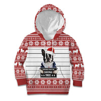 I Knocked Over Yhe Christmas Tree Christmas Christmas Kid Hoodie Xmas Holiday Patterns - Wonder Print Shop