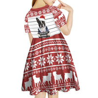 I Knocked Over Yhe Christmas Tree Christmas Christmas Kid Short Sleeve Dress Xmas Holiday Patterns - Wonder Print Shop