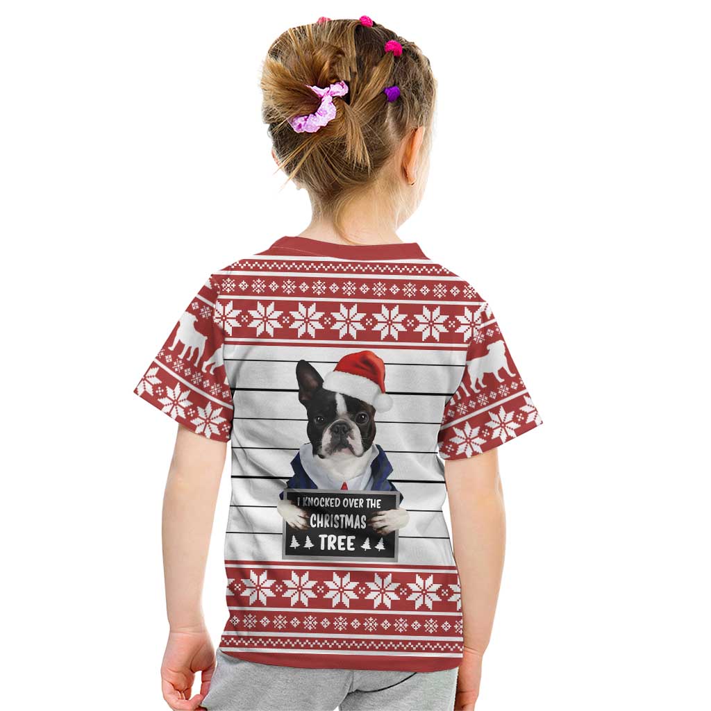 I Knocked Over Yhe Christmas Tree Christmas Christmas Kid T Shirt Xmas Holiday Patterns - Wonder Print Shop