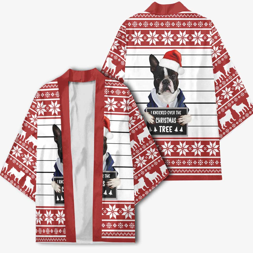 I Knocked Over Yhe Christmas Tree Christmas Christmas Kimono Xmas Holiday Patterns - Wonder Print Shop