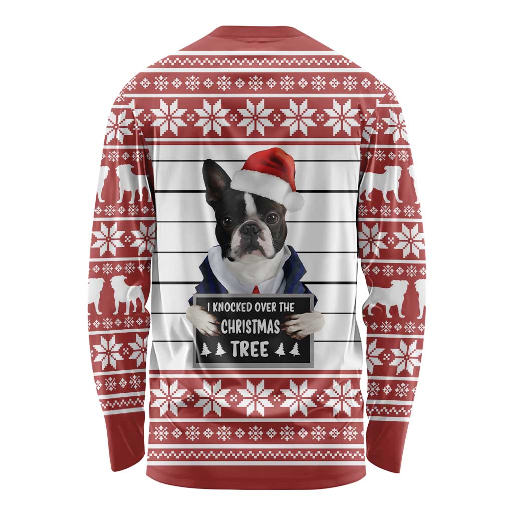 I Knocked Over Yhe Christmas Tree Christmas Christmas Long Sleeve Shirt Xmas Holiday Patterns - Wonder Print Shop