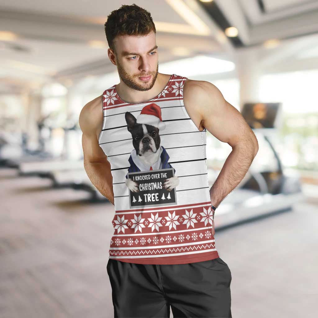 I Knocked Over Yhe Christmas Tree Christmas Christmas Men Tank Top Xmas Holiday Patterns - Wonder Print Shop