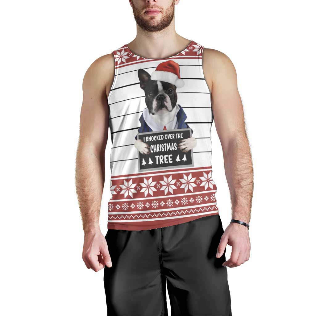 I Knocked Over Yhe Christmas Tree Christmas Christmas Men Tank Top Xmas Holiday Patterns - Wonder Print Shop