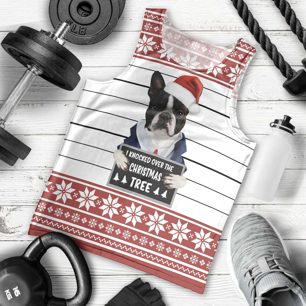 I Knocked Over Yhe Christmas Tree Christmas Christmas Men Tank Top Xmas Holiday Patterns - Wonder Print Shop