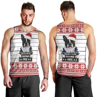 I Knocked Over Yhe Christmas Tree Christmas Christmas Men Tank Top Xmas Holiday Patterns - Wonder Print Shop