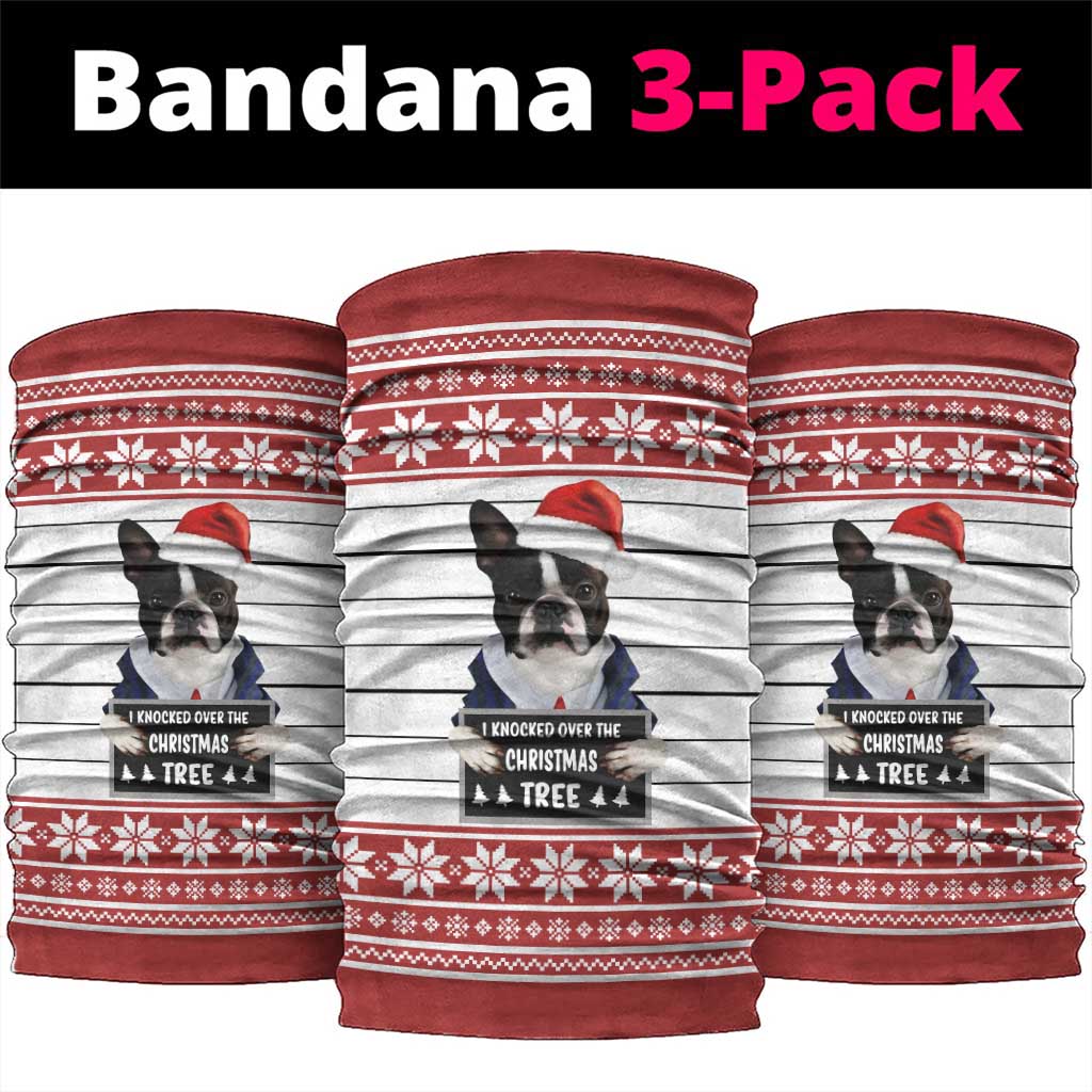 I Knocked Over Yhe Christmas Tree Christmas Christmas Neck Gaiter Xmas Holiday Patterns - Wonder Print Shop