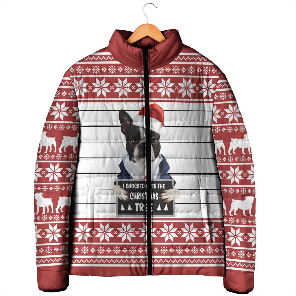 I Knocked Over Yhe Christmas Tree Christmas Christmas Padded Jacket Xmas Holiday Patterns - Wonder Print Shop
