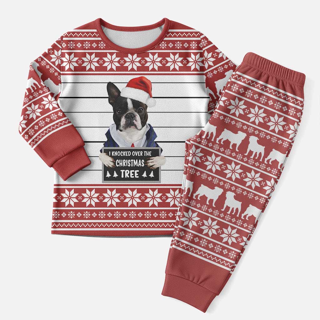 I Knocked Over Yhe Christmas Tree Christmas Christmas Pajama Set Xmas Holiday Patterns - Wonder Print Shop