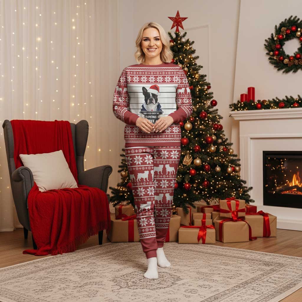 I Knocked Over Yhe Christmas Tree Christmas Christmas Pajama Set Xmas Holiday Patterns - Wonder Print Shop