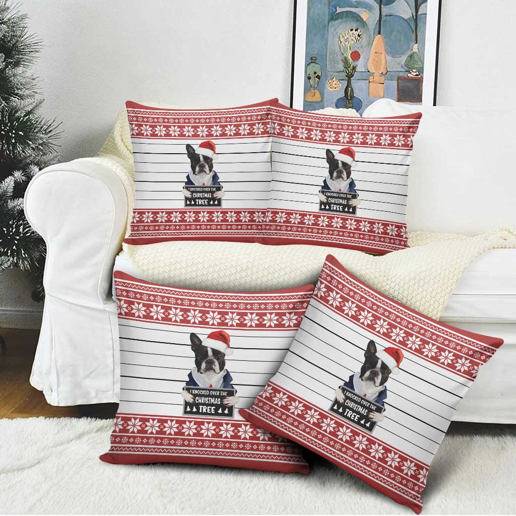 I Knocked Over Yhe Christmas Tree Christmas Christmas Pillow Cover Xmas Holiday Patterns - undefined