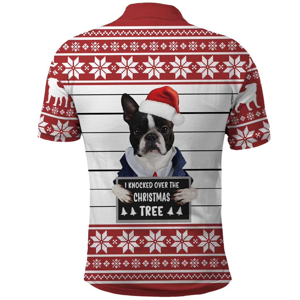 I Knocked Over Yhe Christmas Tree Christmas Christmas Polo Shirt Xmas Holiday Patterns - Wonder Print Shop