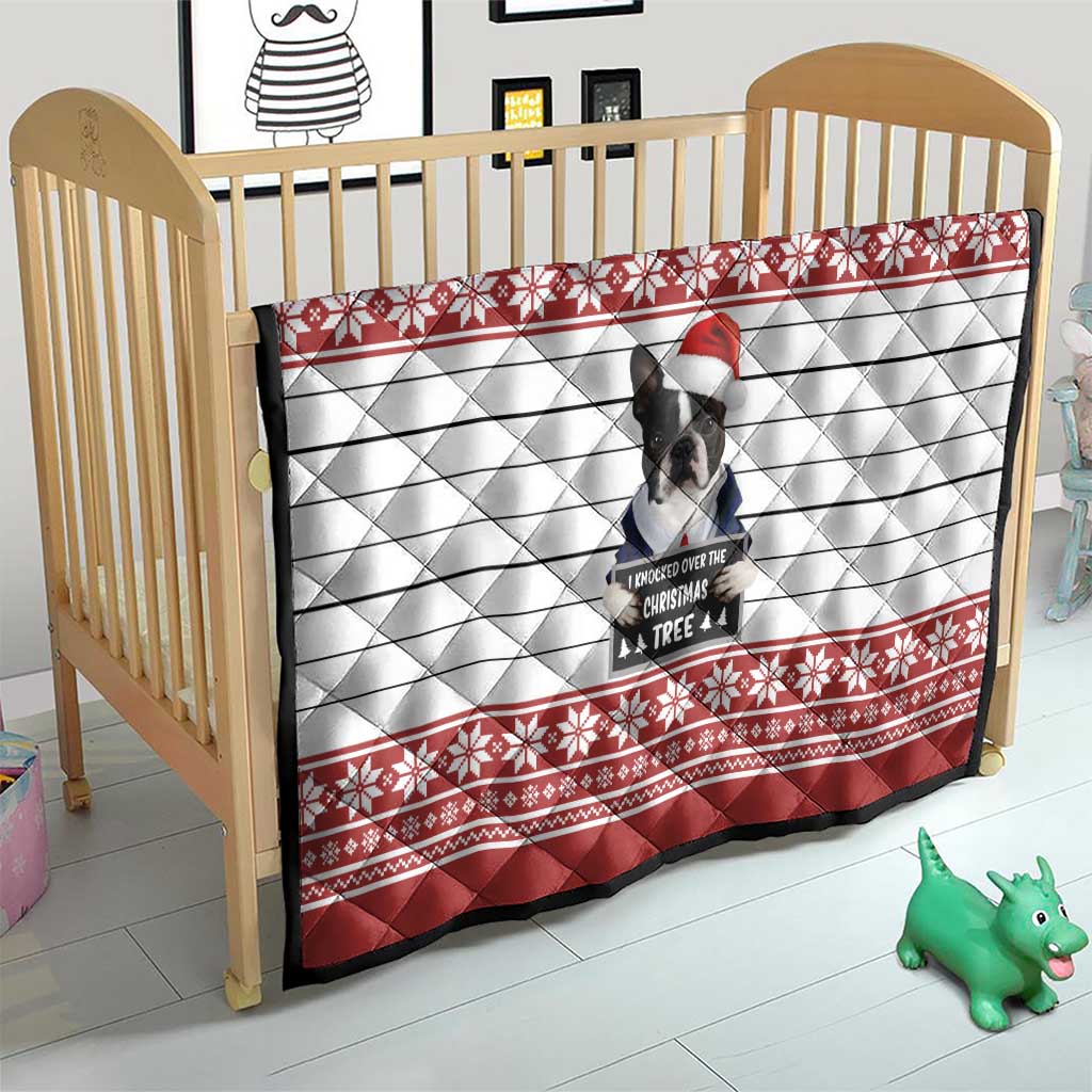 I Knocked Over Yhe Christmas Tree Christmas Christmas Quilt Xmas Holiday Patterns - Wonder Print Shop