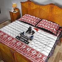 I Knocked Over Yhe Christmas Tree Christmas Christmas Quilt Bed Set Xmas Holiday Patterns - Wonder Print Shop