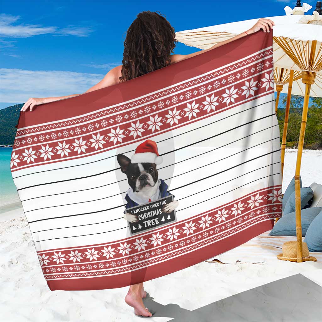 I Knocked Over Yhe Christmas Tree Christmas Christmas Sarong Xmas Holiday Patterns - Wonder Print Shop