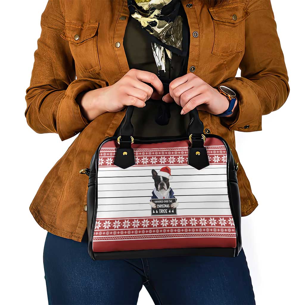 I Knocked Over Yhe Christmas Tree Christmas Christmas Shoulder Handbag Xmas Holiday Patterns - Wonder Print Shop