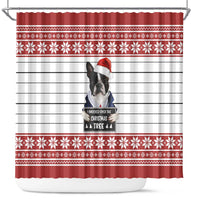 I Knocked Over Yhe Christmas Tree Christmas Christmas Shower Curtain Xmas Holiday Patterns - Wonder Print Shop