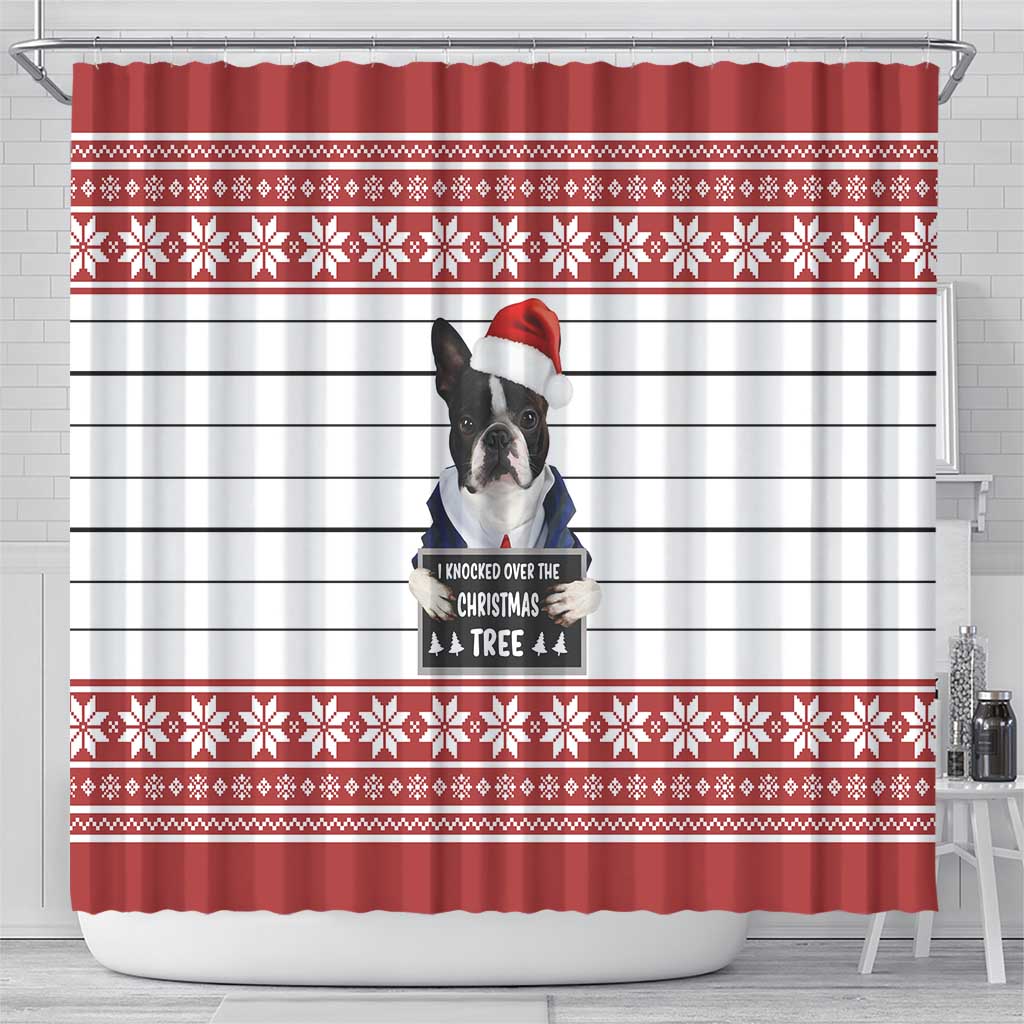 I Knocked Over Yhe Christmas Tree Christmas Christmas Shower Curtain Xmas Holiday Patterns - Wonder Print Shop