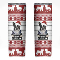 I Knocked Over Yhe Christmas Tree Christmas Christmas Skinny Tumbler Xmas Holiday Patterns - Wonder Print Shop